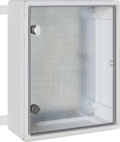 vidaXL Ντουλάπι Ελέγχου Γκρι 47 x 17,5 x 50 εκ ΑΒΣ Πλαστικό