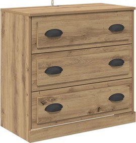 vidaXL Παραδοσιακά Πλευρικά Έπιπλα 2 pcs Artisan Oak
