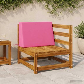 vidaXL Μαξιλάρι πλάτης SOEST 100% Πολυεστέρας Ροζ 60 x 20 x 40 cm