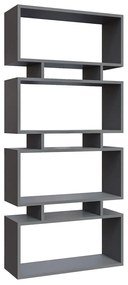 Βιβλιοθήκη Langdon 935CMN1115 72x25x161cm Anthracite