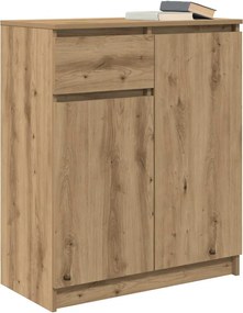 vidaXL Συρταριέρα με Συρτάρια Τεχνίτης Δρυς 71x35x84 εκ. Επεξ. Ξύλο