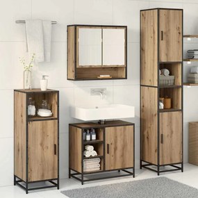 vidaXL Σετ Επίπλων Μπάνιου 3 τμχ. Artisan Oak