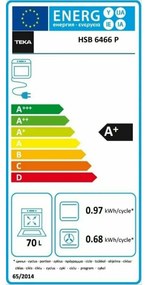 Φούρνος Teka HSB6466P 70 L