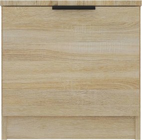vidaXL Κομοδίνα 2 τεμ. Sonoma Δρυς 40 x 39 x 40 εκ.