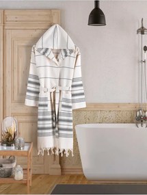 Stewehome Μπουρνούζι πετσέτα από 100% βαμβάκι φυσικό (L)