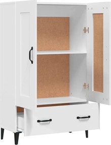 vidaXL Ντουλάπι Λευκό 70 x 31 x 115 εκ. από Επεξεργασμένο Ξύλο