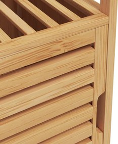 vidaXL Ντουλάπι Μπάνιου με Ράφι 36 x 33 x 87 εκ. από Μπαμπού