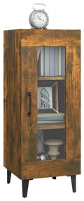vidaXL Ντουλάπι Καπνιστή Δρυς 34,5 x 34 x 90 εκ. Επεξεργασμένο Ξύλο