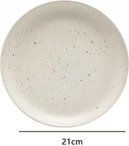 Πιάτο Φαγητού Κεραμικό 21cm SDS-27673