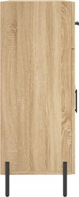 vidaXL Ντουλάπι Sonoma Δρυς 69,5 x 34 x 90 εκ. από Επεξεργασμένο Ξύλο