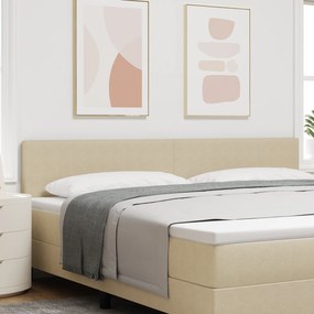 vidaXL LED Κεφαλάρι Απλού Στυλ Φωτεινό Πράσινο Γκρι 100 εκ Υφασμάτινο Κορντούροι