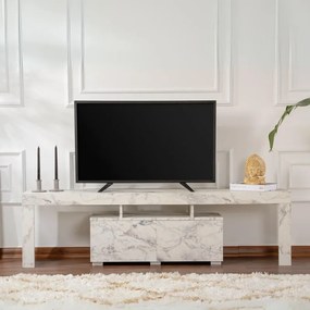 Έπιπλο τηλεόρασης Enclave Megapap χρώμα εφέ μαρμάρου 180x31,3x50εκ.-GP052-0132,2