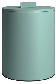 Καλάθι Απορριμμάτων Πάγκου 6lt Ανοξείδωτο Matt Turquoise Pam &amp; Co Φ20x25εκ. 2326-913