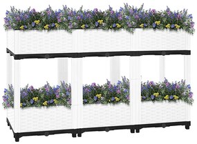 vidaXL Ζαρντινιέρα 120 x 40 x 71 εκ. από Πολυπροπυλένιο