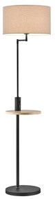 Φωτιστικό Δαπέδου Claas 400400132 Black Trio Lighting Metal, Fabric