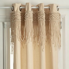 Κουρτίνα (140x260) Με Τρουκς A-S Rituality Macrame 168851