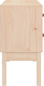 vidaXL Ντουλάπι Κονσόλα 90 x 40 x 78 εκ. από Μασίφ Ξύλο Πεύκου