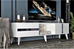 Stewehome Έπιπλο τηλεόρασης με ντουλάπι 150x30x45 cm