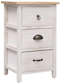 vidaXL Βοηθητικό Ντουλάπι 35x25x57 εκ. από Ξύλο Παυλώνιας
