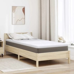 vidaXL Στρώματα Λευκό 120 x 200 cm 100% ύφασμα πολυεστέρα με τζακάρ