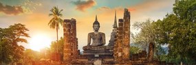 Εικόνα του αγάλματος του Βούδα στο πάρκο Sukhothai