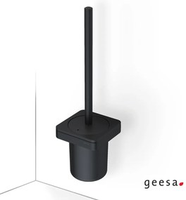 Πιγκάλ Επίτοιχο με Αφαιρούμενο Δοχείο Geesa Frame Black Matt 8811-400