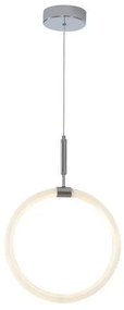 Κρεμαστό Φωτιστικό Οροφής LED 14W 4000K Χρώμιο 3228 Spotlight-3228-Χρώμιο 3228