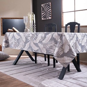 Τραπεζομάντηλο Beatrice 11 Grey Teoran 140X220 Cotton-Polyester