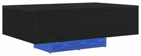 vidaXL Τραπεζάκι Σαλονιού Μαύρη δρυς 85 x 55 x 31 cm