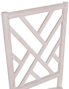 Καρέκλα C9410.05 Ξύλο Toon σε White Wash απόχρωση 44,5x48x96Υεκ.