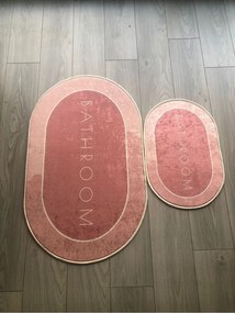 Stewehome διακοσμητικό χαλί μπάνιου με ψηφιακή εκτύπωση και αντιολισθητική βάση 60x100x6 cm