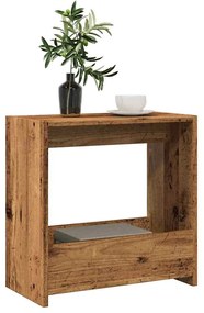 vidaXL Side Table Παλιό ξύλο 50x26x50 cm Κατασκευασμένο ξύλο