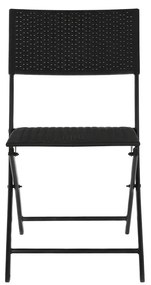 Έπιπλα κήπου Home ESPRIT Μαύρο 58 x 58 x 71,5 cm