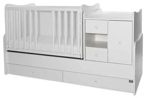 Πολυμορφικό βρεφικό κρεβάτι Mini Max  White  10150500024A Lorelli