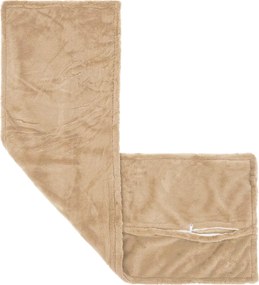 vidaXL Κάλυμμα Μαξιλαριού HOUTEN Κρεμ 40 x 145 εκ.