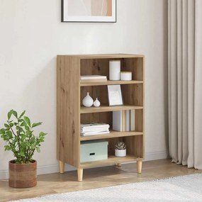 vidaXL Πλαϊνό γραφείο Artisan Oak 57 x 35 x 89.5 εκ Επεξεργασμένο ξύλο