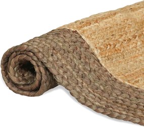 vidaXL Χαλιά χώρου Γκρι 200 x 200 cm Γιούτα