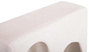 ΡΑΦΙΕΡΑ ΤΟΙΧΟΥ ΣΕΙΡΑ SANTORINI  MDF ΣΕ ΥΠΟΛΕΥΚΟ ΧΡΩΜΑ 47,5x18x120Υεκ.