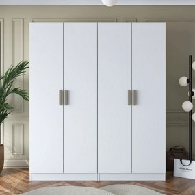 Ντουλάπα Λευκό BRATRIN 180x57.5x210