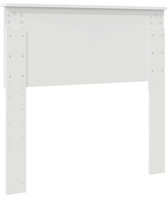 vidaXL Κεφαλάρι με κεφαλάρι Λευκό 100 cm Επεξεργασμένο ξύλο