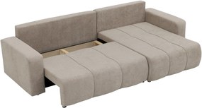 Γωνιακός καναπές Furyn L Maxi-Κρεμ