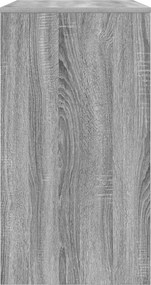 vidaXL Γραφείο Γκρίζο Σονομα 77,5 x 43 x 79 cm Επεξεργασμένο Ξύλο