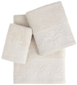 Πετσέτες Ambrose (Σετ 3τμχ) Light Beige Nima Σετ Πετσέτες 70x140cm 100% Cotton