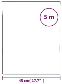 vidaXL Μεμβράνες Παραθύρου 2 Τεμ. Αμμοβολή Σχέδιο Αστέρι από PVC