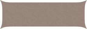 vidaXL Πανί σκιάς Taupe 6 x 2 m 100% Πολυέστερ Οξφόρδη