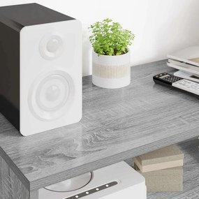 vidaXL Ντουλάπι TV 100 x 35 x 40 εκ Γκρι Sonoma