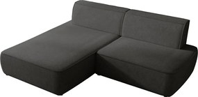 Γωνιακός Καναπές Zuno-Αριστερή-Ανθρακί