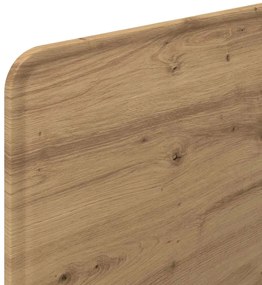 vidaXL Κεφαλάρι Artisan Oak 80 cm Επεξεργασμένο ξύλο