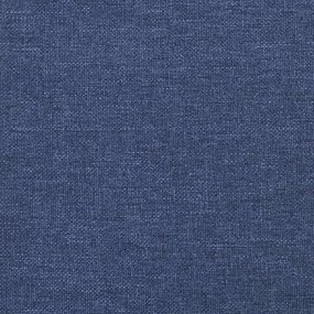 Στρώμα με Pocket Springs Μπλε 140 x 190 x 20 εκ. Υφασμάτινο - Μπλε