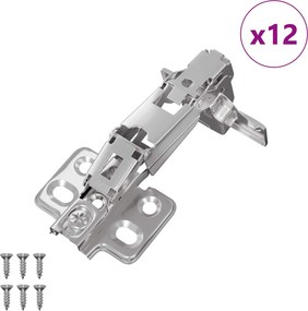 vidaXL Άξονας 12 τεμ. Νίκελ 139 x 64,1 x 10 χλμ Σίδερο